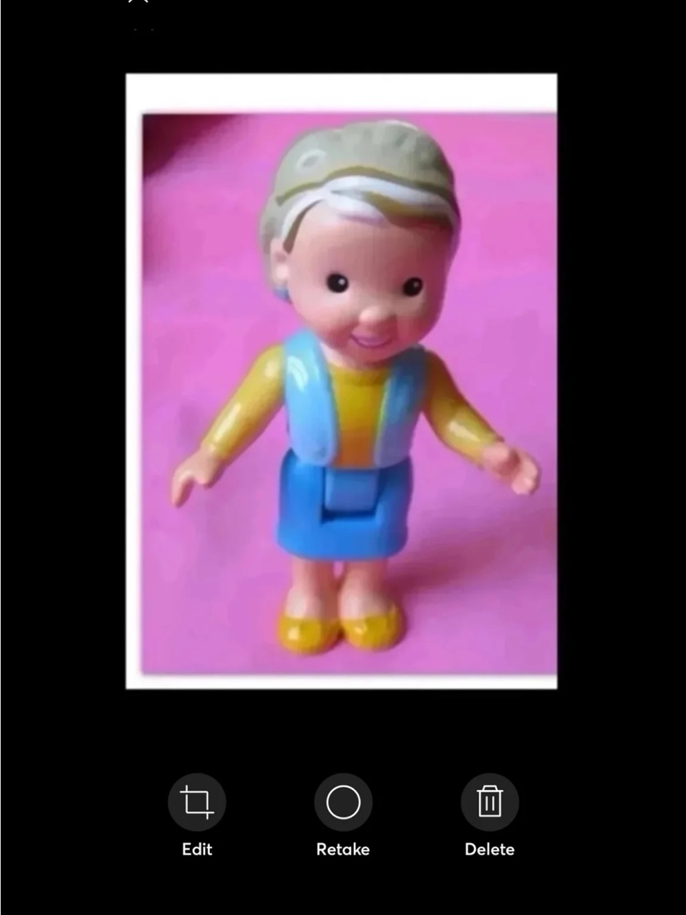 Fisher Price MY FIRST DOLLHOUSE loving family GRANDMA Grandparent little people